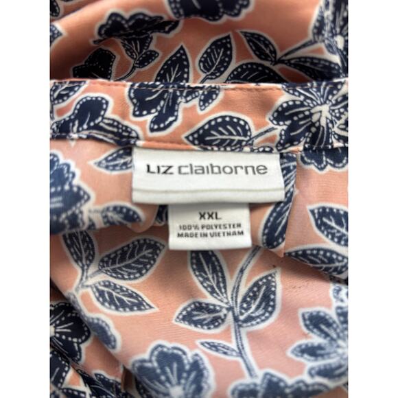 Liz Claiborne Short Sleeve Vibrant Tunic Style Top 2XL - Picture 4 of 10